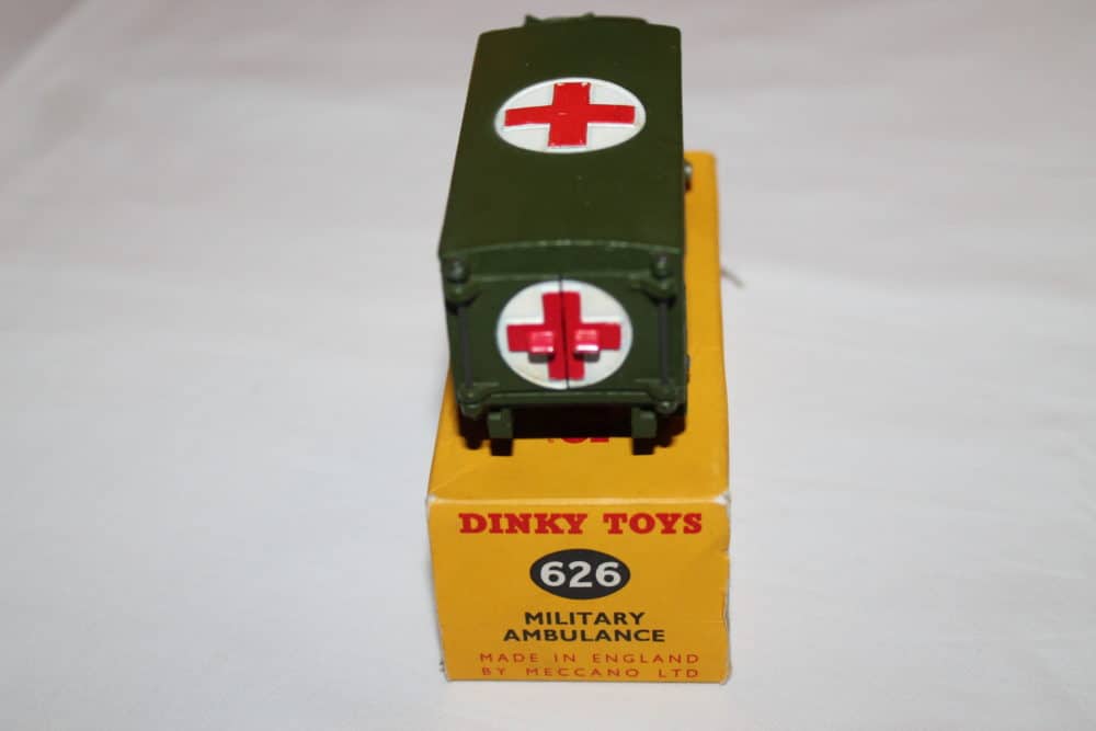 Dinky Toys 626 Army Ambulance-back