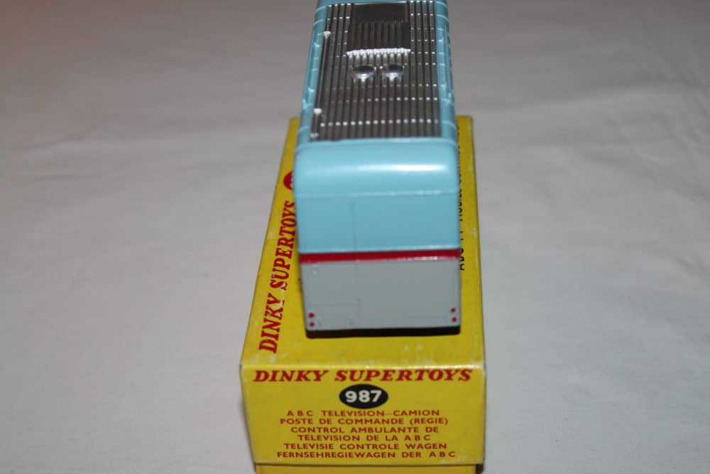 Dinky Toys 987 A.B.C. TV Mobile Control Room-back