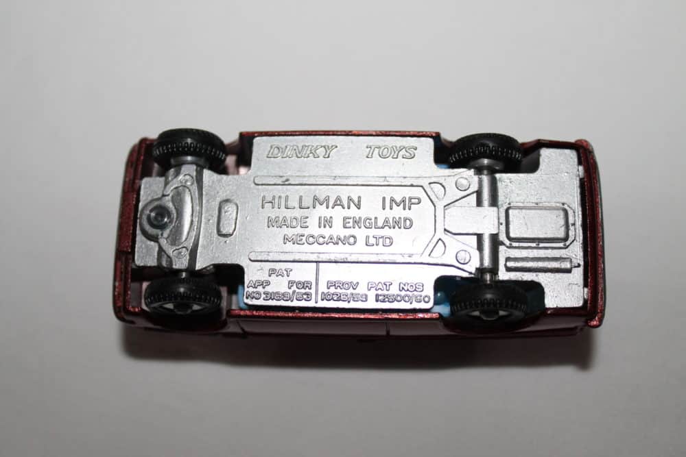 Dinky Toys 138 Hillman Imp-base