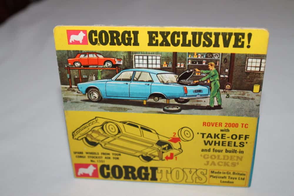 Corgi Toys 275 Rover 2000 TC-boxback