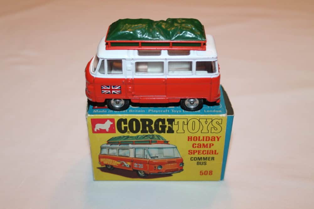 Corgi Toys 508 Commer Holiday Camp Bus