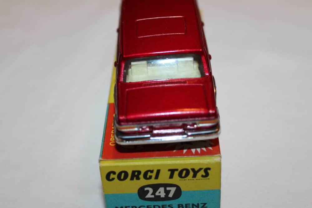 Corgi Toys 247 Mercedes Benz 600 Pullman-back