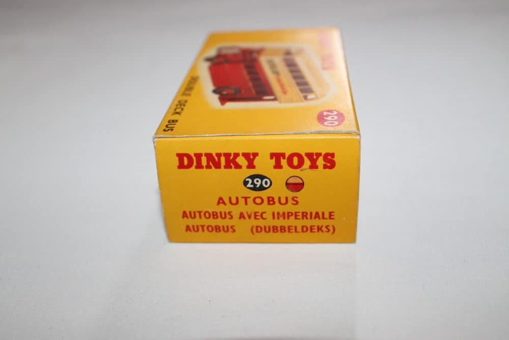 Dinky Toys 290 Double Decker Bus Box Only-end1