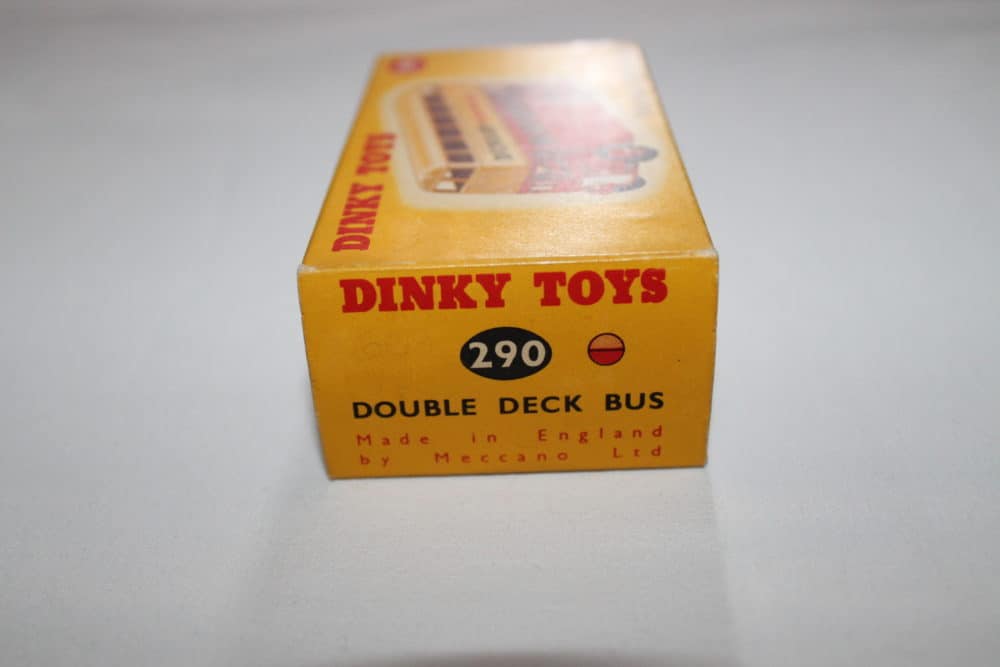 Dinky Toys 290 Double Decker Bus Box Only-end2