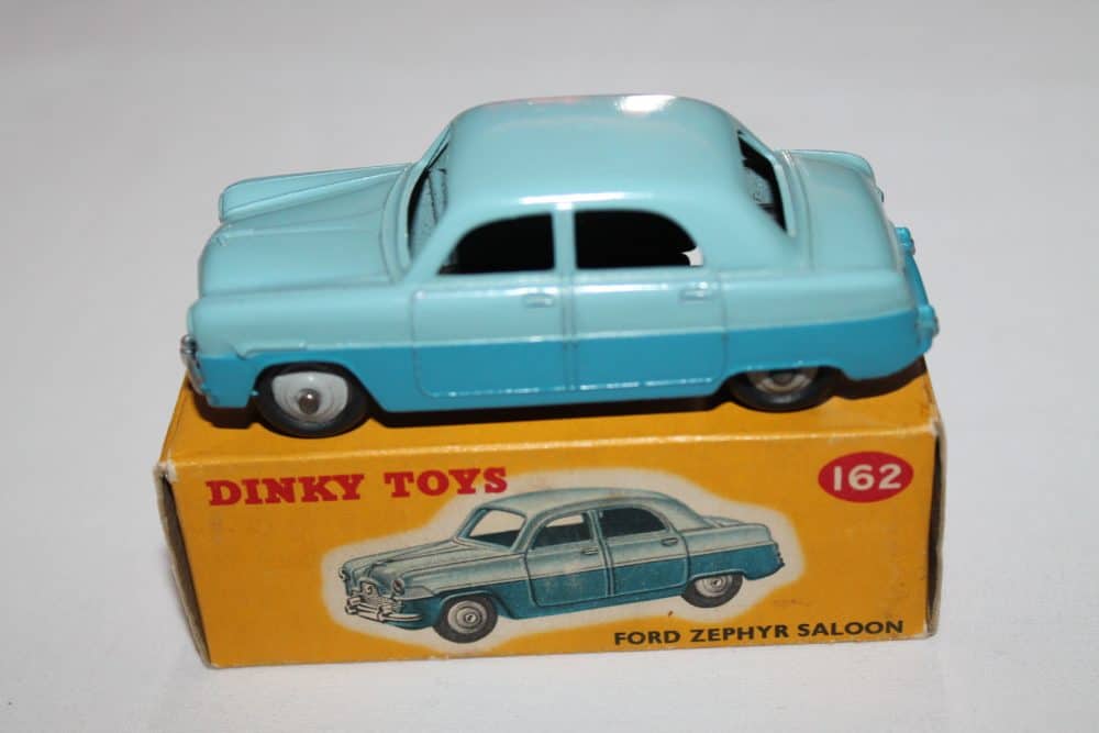 Dinky Toys 162 Ford Zephyr Two Tone Blue