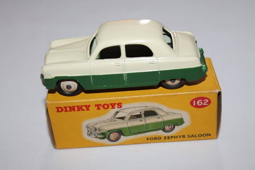 Dinky Toys 162 Ford Zephyr Green & Cream