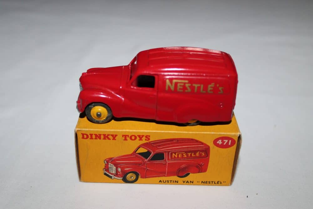 Dinky Toys 471 Austin Nestle's Van