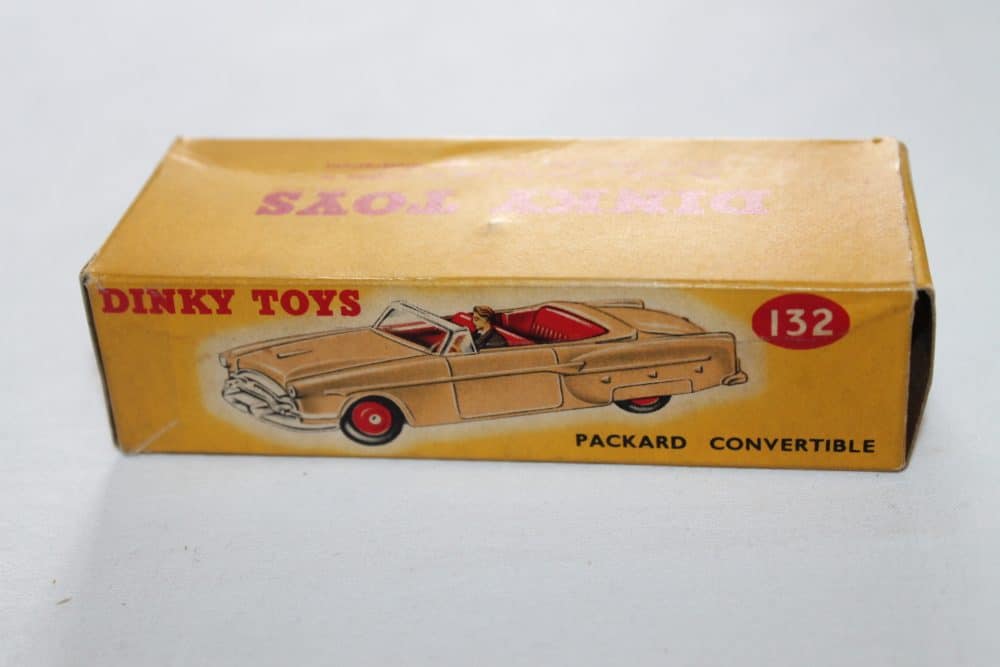 Dinky Toys 132 packard Convertible Box Only