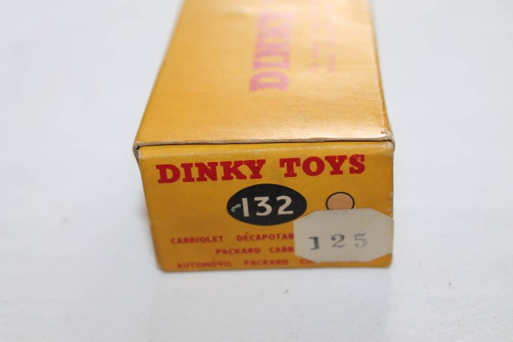 Dinky Toys 132 packard Convertible Box Only-end1