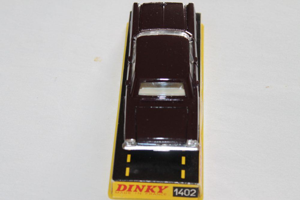 French Dinky Toys 1402 Ford Galaxie Metallic Deep Plum-back