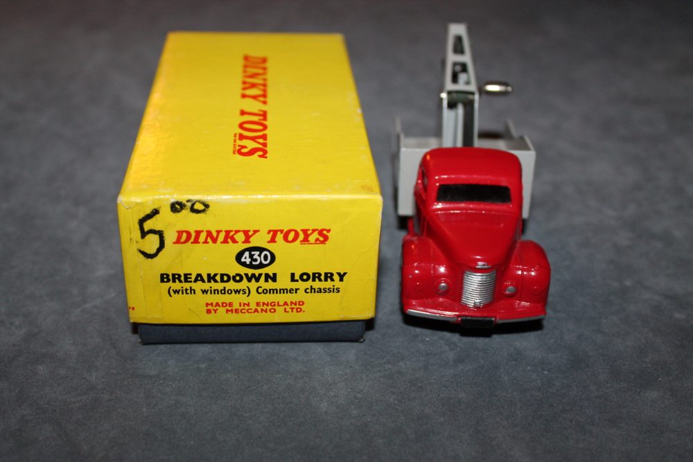 commer breakdown truck dinky toys 430 front