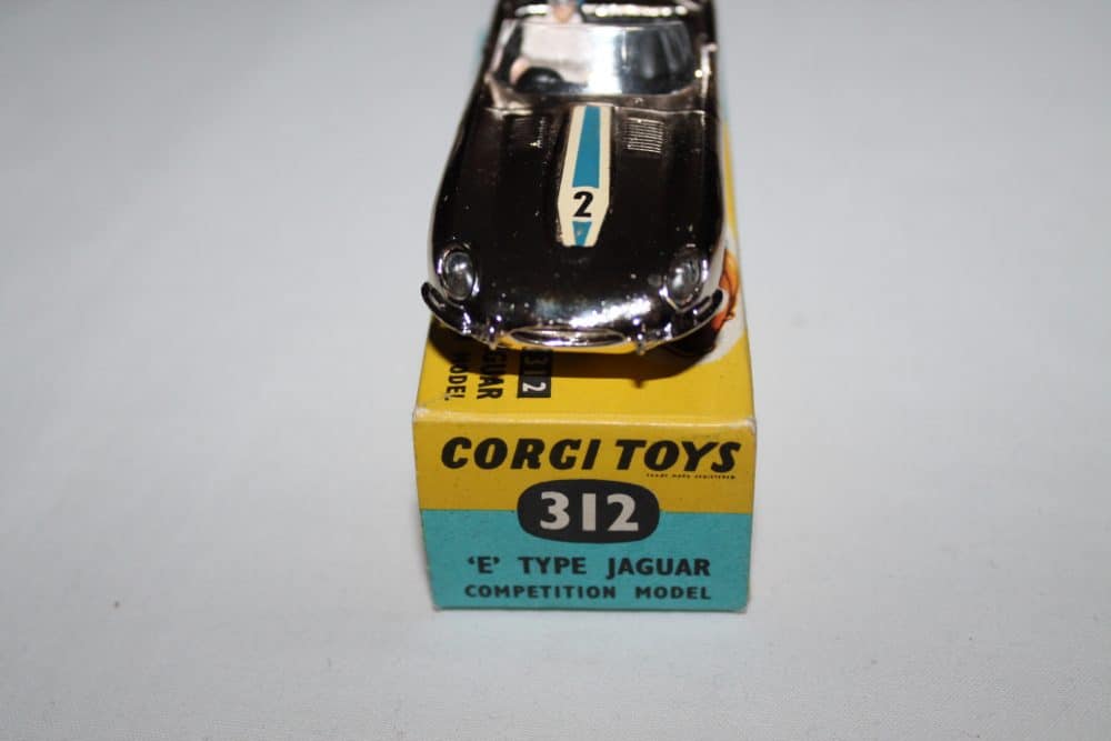 Corgi Toys 312 'E' Type Jaguar-front