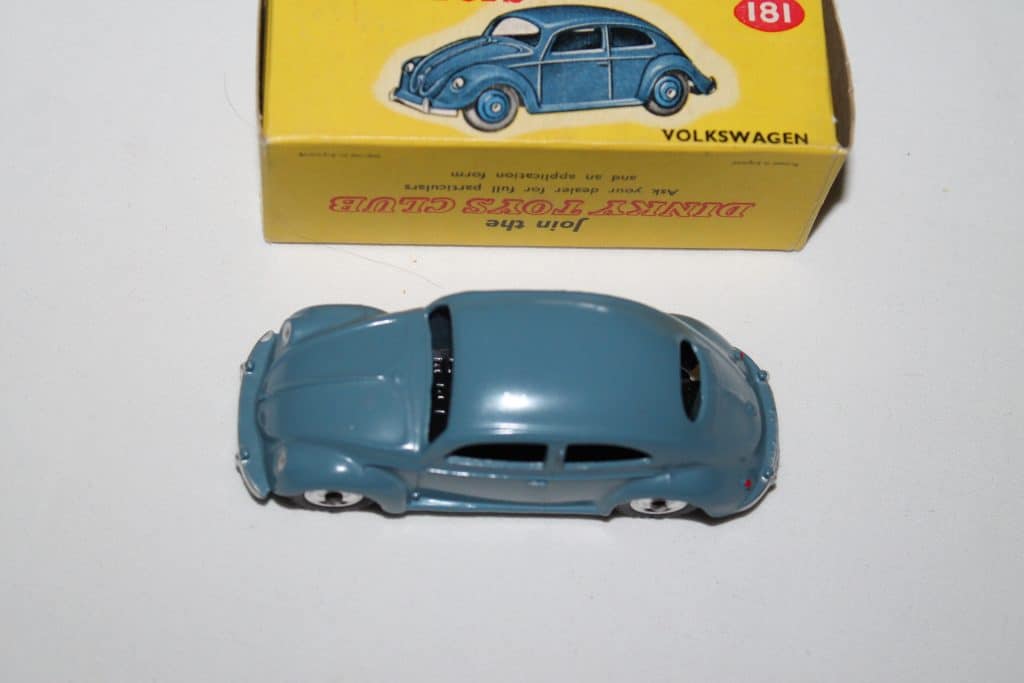 Atlas Dinky Toys Volkswagen Coccinelle Bleue 1/43 - Modèle Neuf Boîte Légère