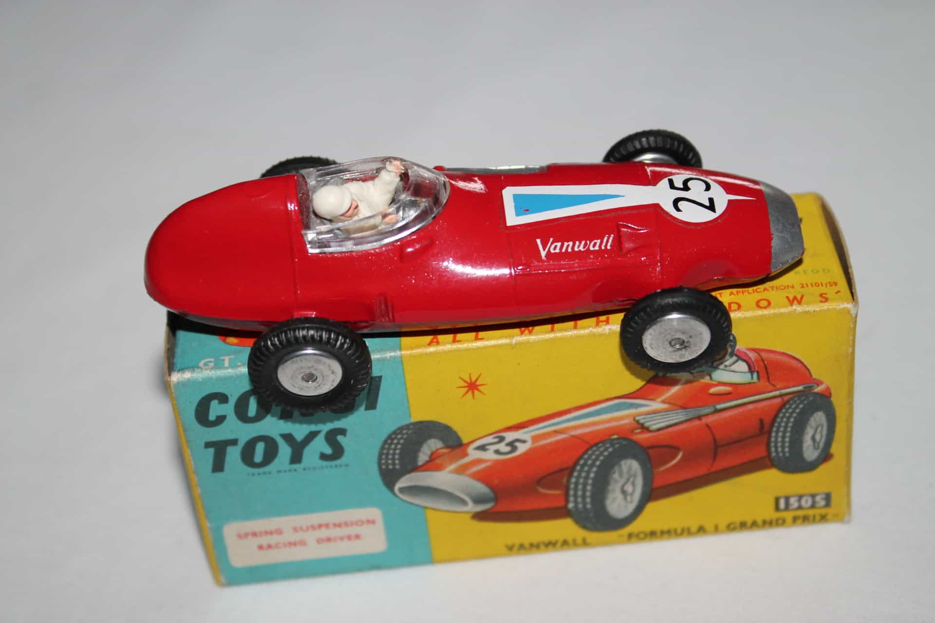 Voiture Miniature Corgi Toys Vanwall - État De Jeu - Occasion - Collection
