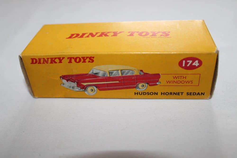 Dinky Toys 174 Hudson Hornet-Box Only-side