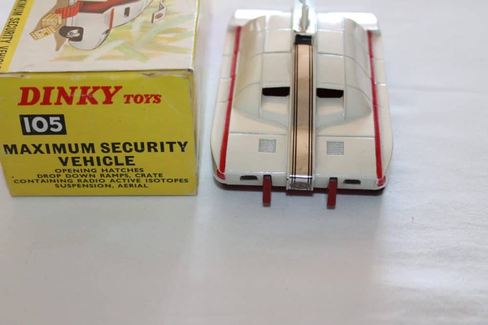 Dinky Toys 105 'Captain Scarlett' Maximum Security Vehicle-back