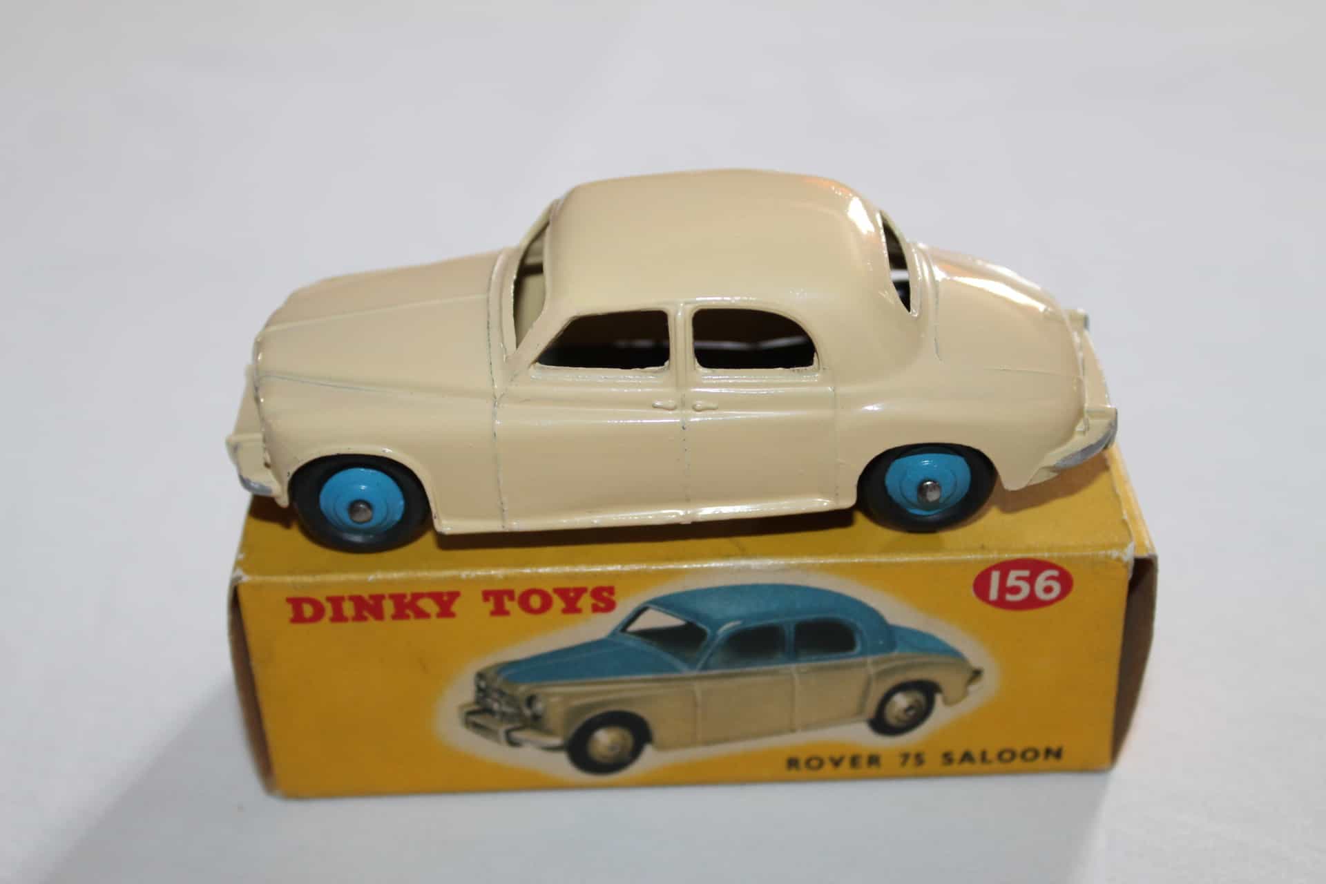 Dinky Toys 156 Cream Rover 75 - Diecast
