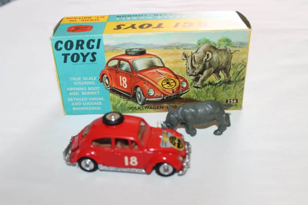 Corgi Toys 256 Volkswagen 1200 'East African Safari'-side