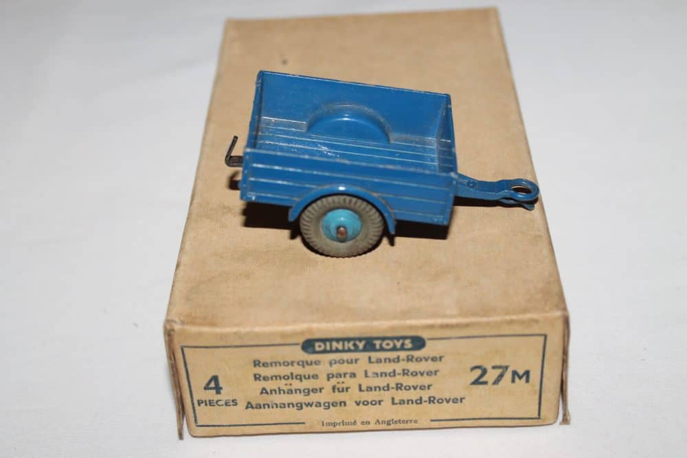 Dinky Toys 027M Trailer & Trade Box-side