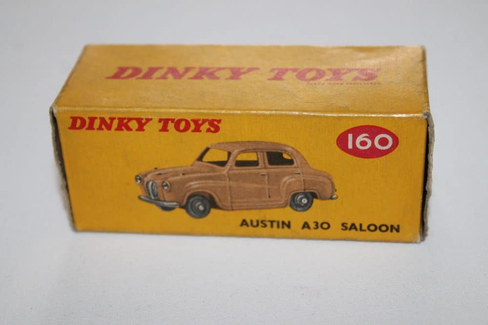 Dinky Toys 160 Austin A30 Saloon Box Only-side