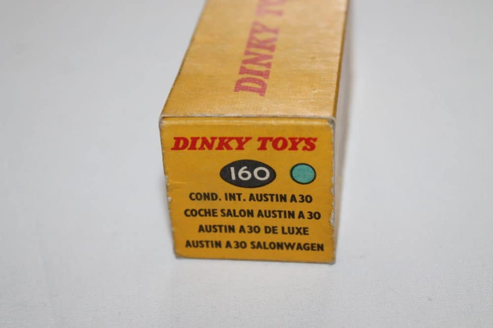 Dinky Toys 160 Austin A30 Saloon Box Only-end2