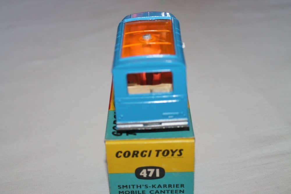 Corgi Toys 471 Smith's Karrier Mobile Canteen 'Joe's Diner'-back
