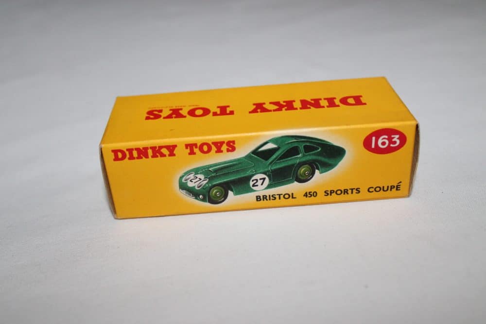 Dinky Toys 163 Bristol 450 Sports 'Box Only'