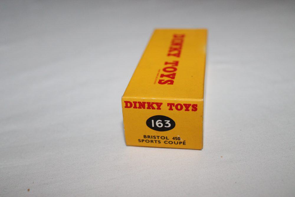 Dinky Toys 163 Bristol 450 Sports 'Box Only'-end