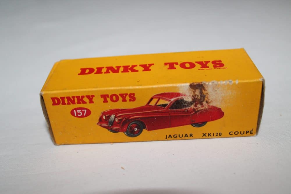 Dinky Toys 157 Jaguar XK120 'Box Only'-side