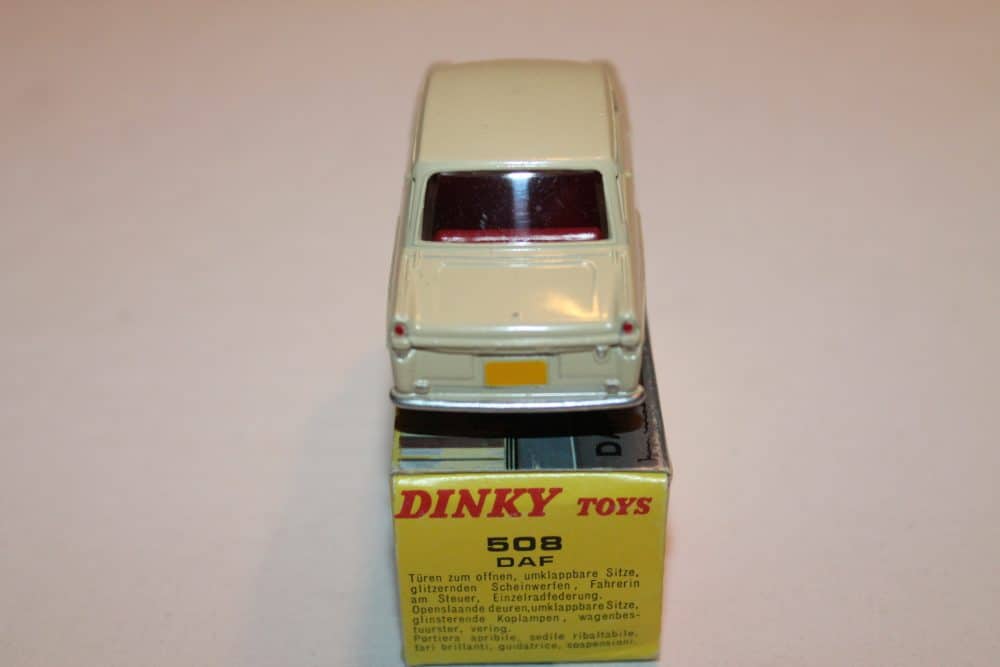 French Dinky Toys 508 Daf-back