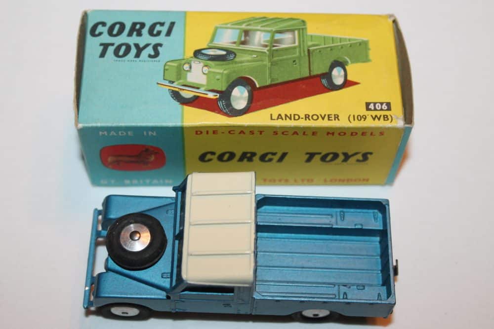Corgi Toys 406 Land Rover (109 WB)-top
