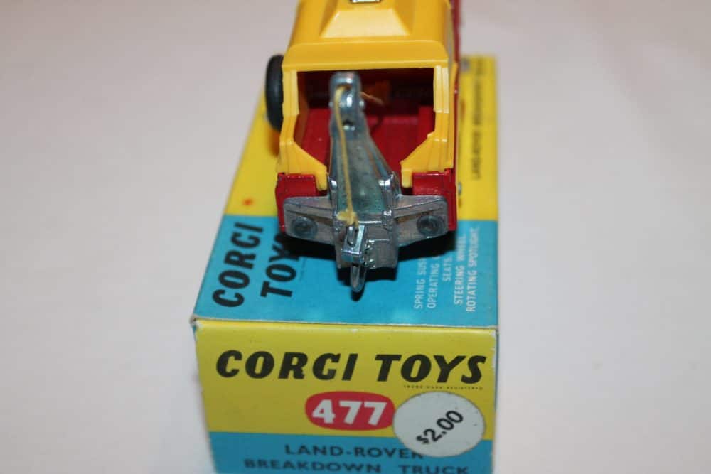 Corgi Toys 477 Land-Rover Breakdown Truck-back