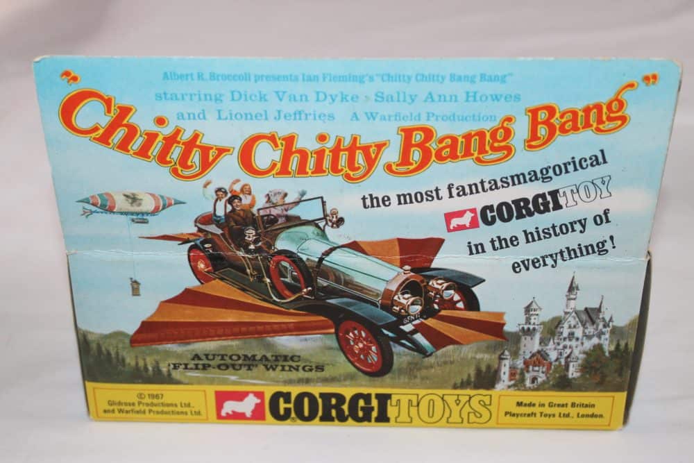 Corgi Toys 266 Chitty Chitty Bang Bang-backbox