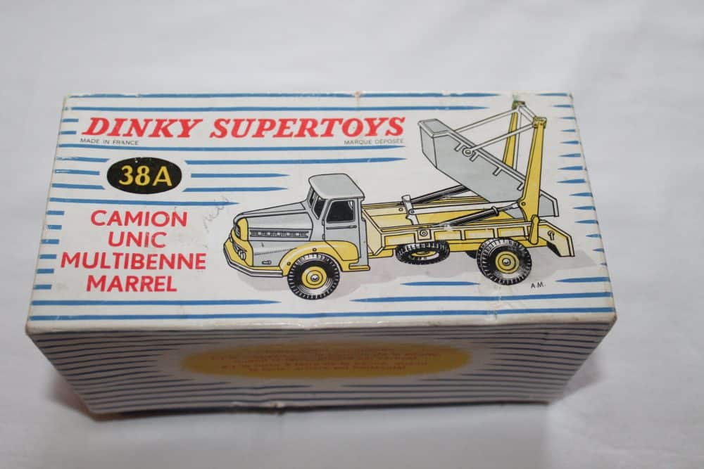 French Dinky Toys 038A Unic Marrel Multi-Skip Truck