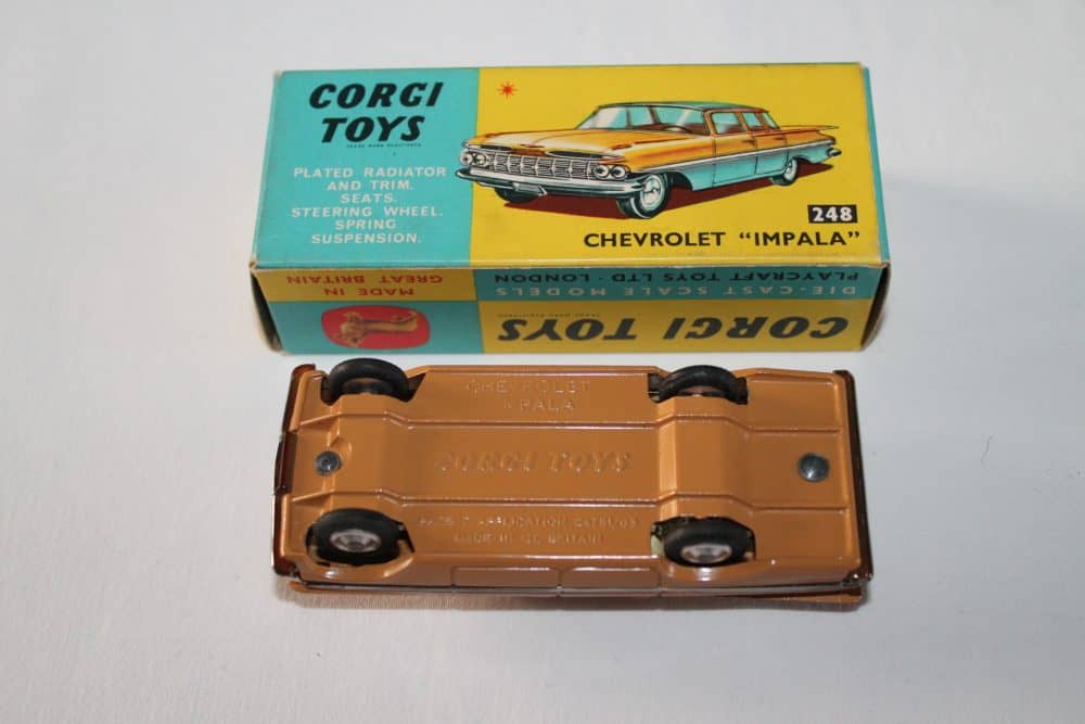 Corgi Toys 248 Chevrolet Impala-base