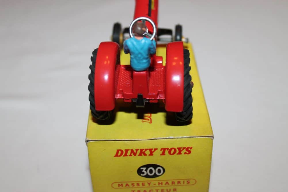 Dinky Toys 300 Massey Harris Tractor-back