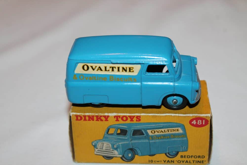 Dinky Toys 481 Bedford Ovaltine Van-side