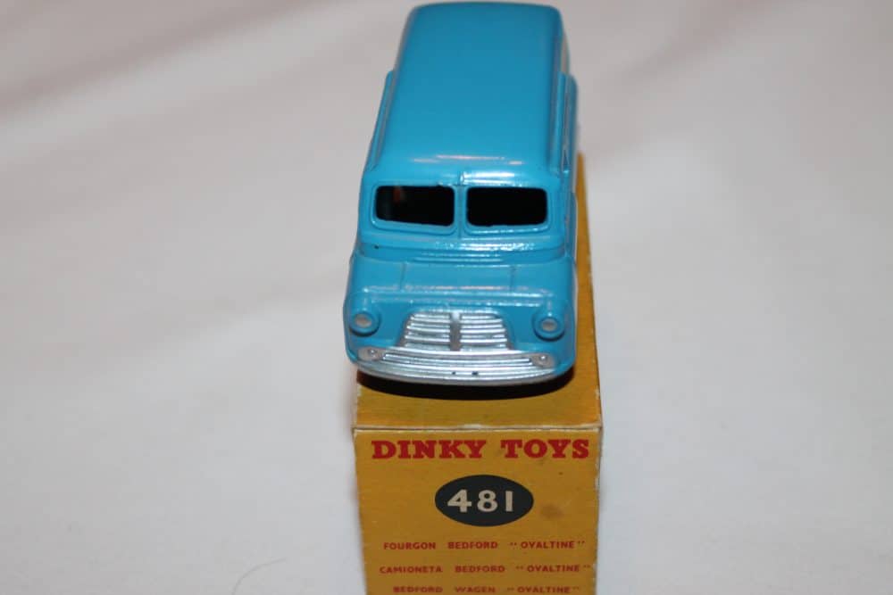Dinky Toys 481 Bedford Ovaltine Van-front