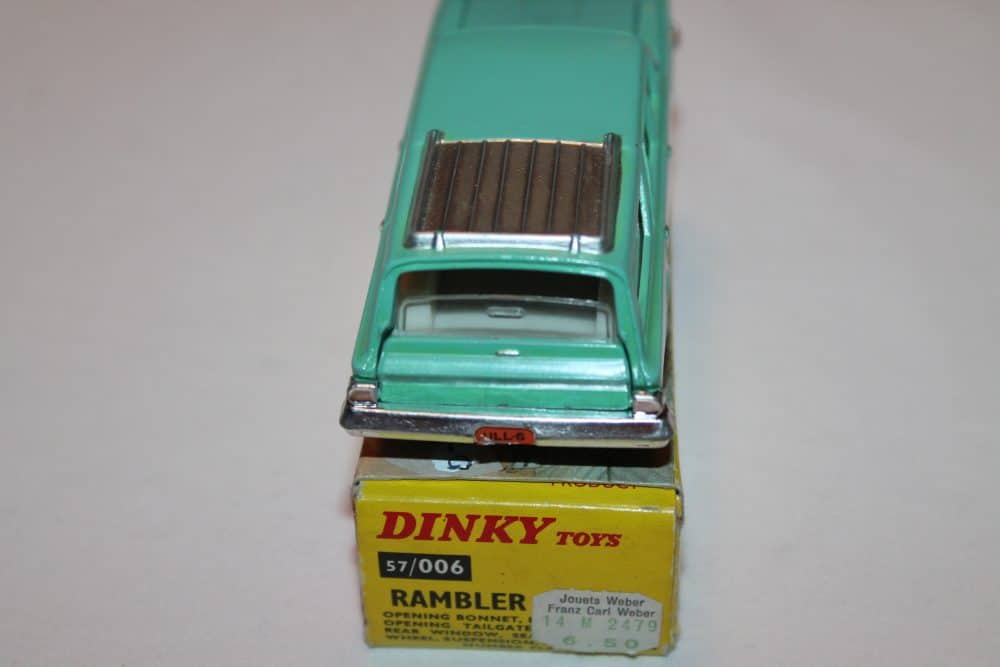 Dinky Toys Hong Kong Issue 57/006 Rambler Classic-back