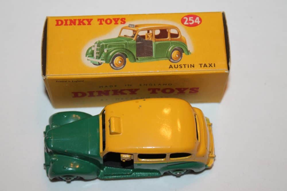 Dinky Toys 254 Austin Taxi-top