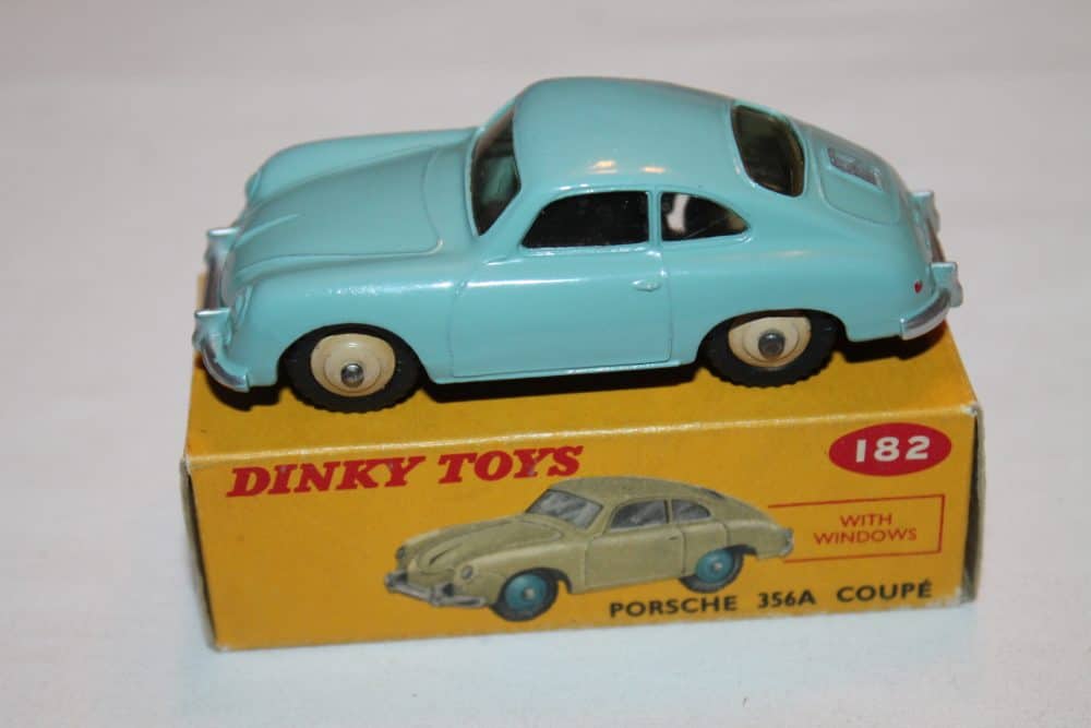 Dinky Toys 182 Porsche 356A Blue-Grey