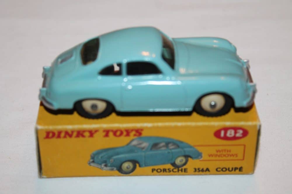 Dinky Toys 182 Porsche 356A Blue-Grey-side