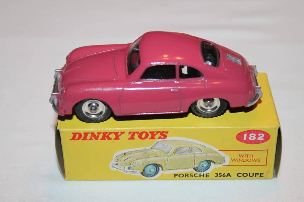 Dinky Toys 182 Porsche 356A Cerise