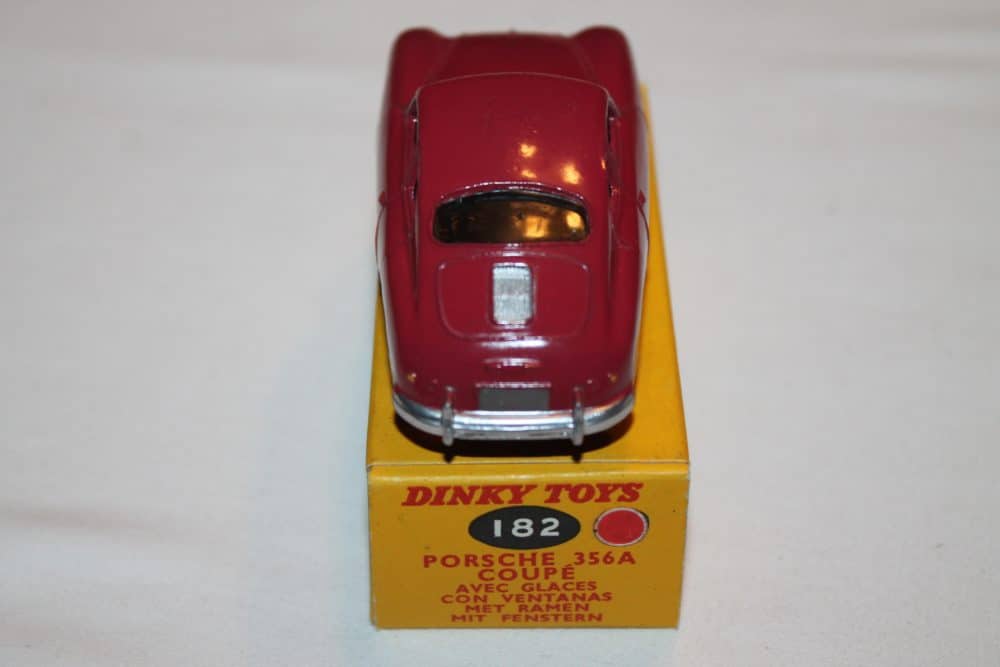 Dinky Toys 182 Porsche 356A Dark Cerise-back