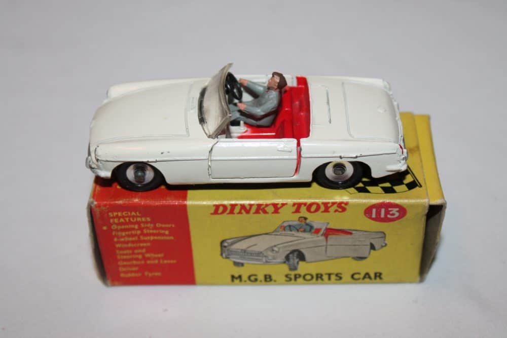 Dinky Toys 113 M.G.B. Sports Car