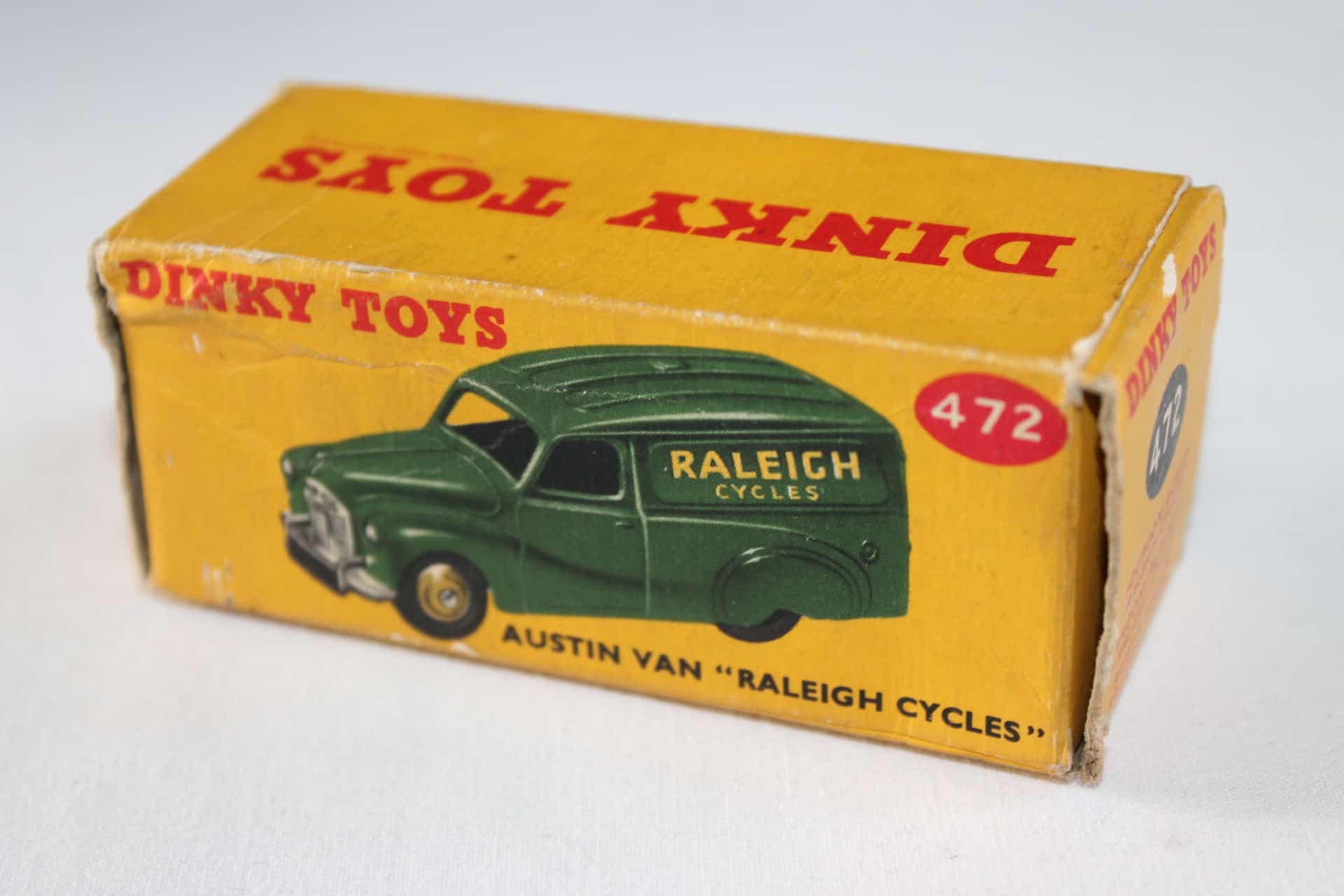 Dinky Toys 472 Austin Raleigh Cycles Box Only Diecast