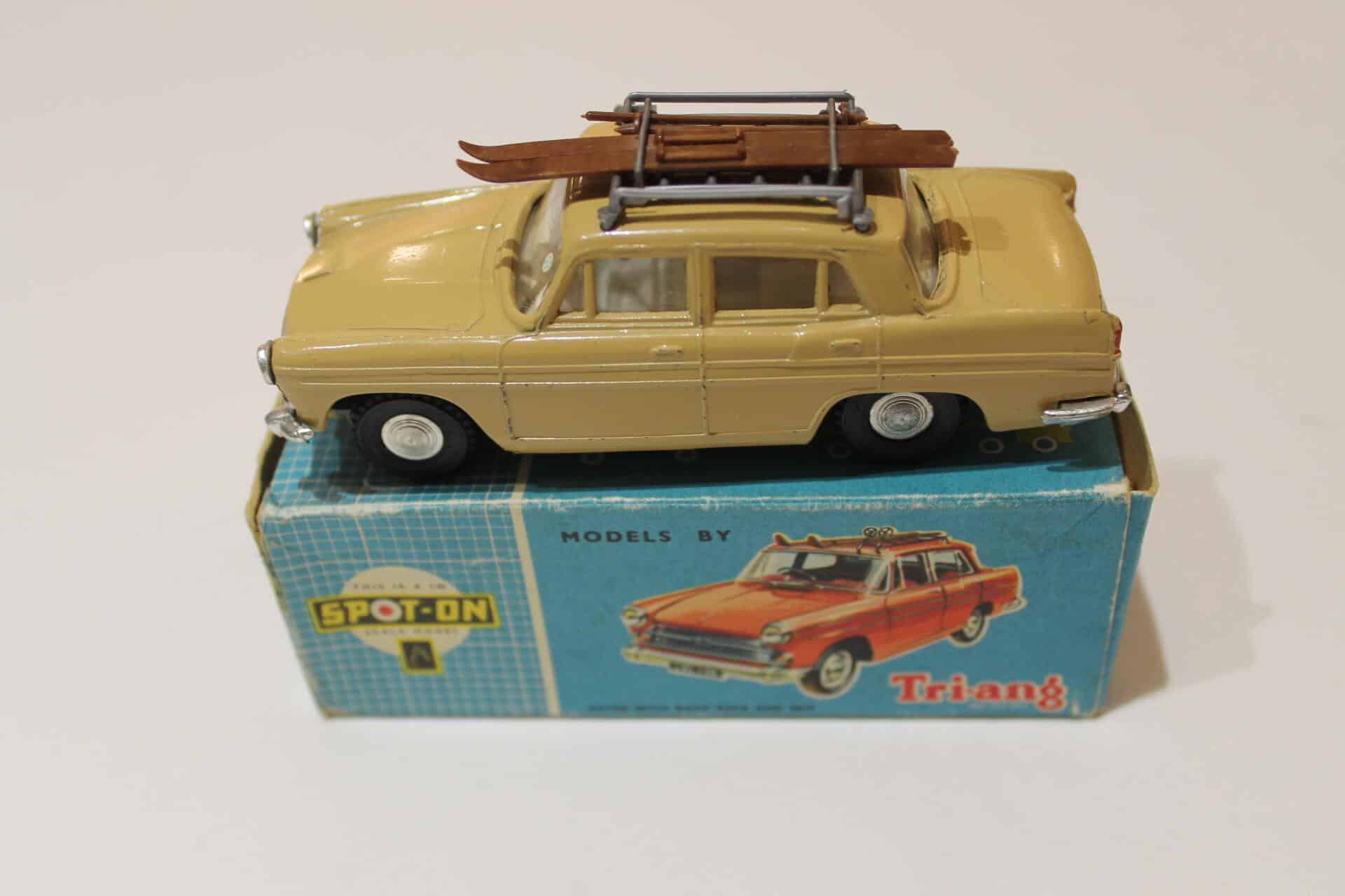 SpotOn Toys 184 Austin Cambridge & Skis Diecast