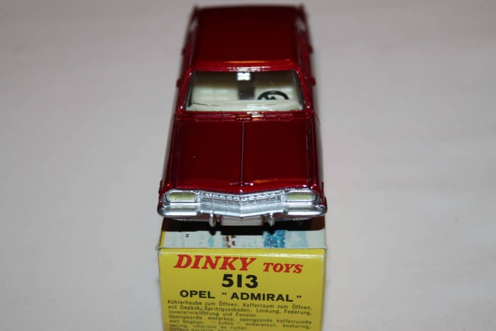 French Dinky 513 Opel Admiral-front