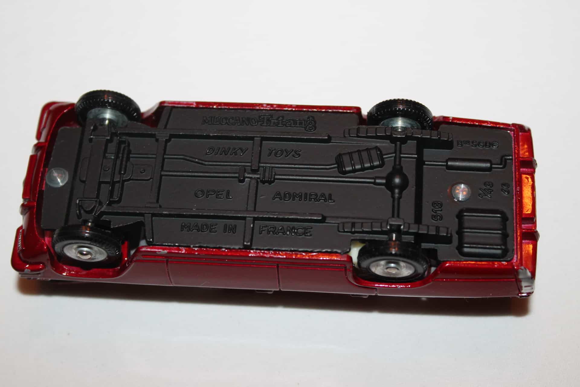 Dinky Toys 513 Opel Admiral 1/49 Bleu Voiture Miniature Collection France 1960