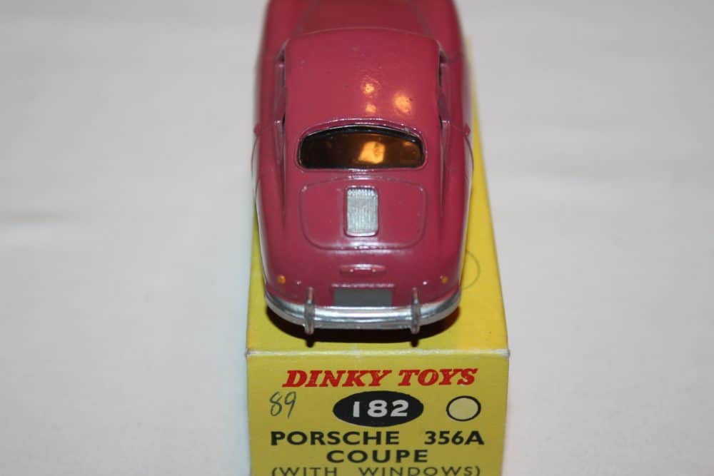 Dinky Toys 182 Porsche 356A Pale Cerise-back
